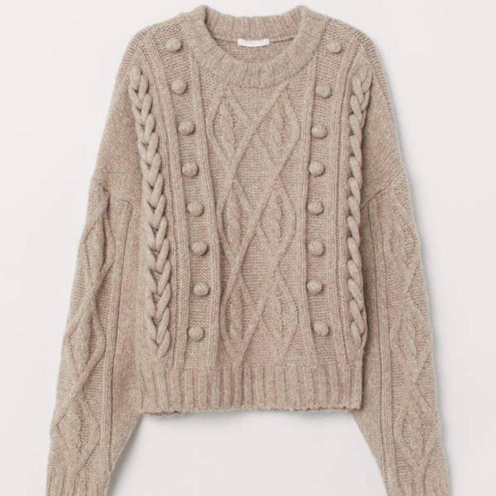 H&M Cable-knit Sweater